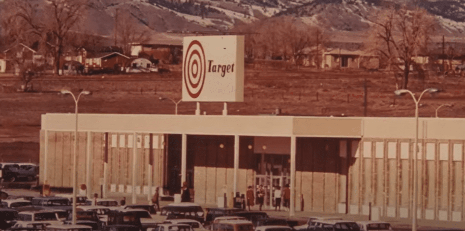 old pucture of target building