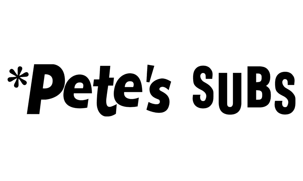 black and white sign