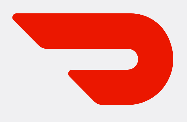 DoorDash Logo Shape shown