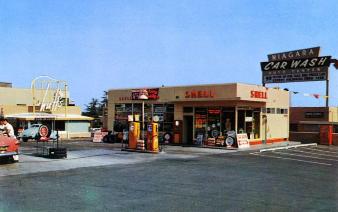 shell gas station