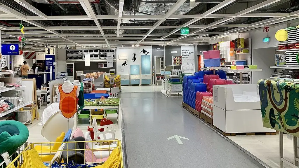 IKEA building inside