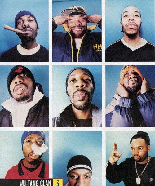 Members of the Wu-Tang Clan