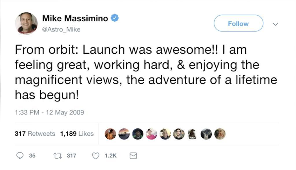 photo of a tweet