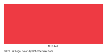 pizza hut hex colors