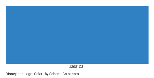 Disney logo color blue 