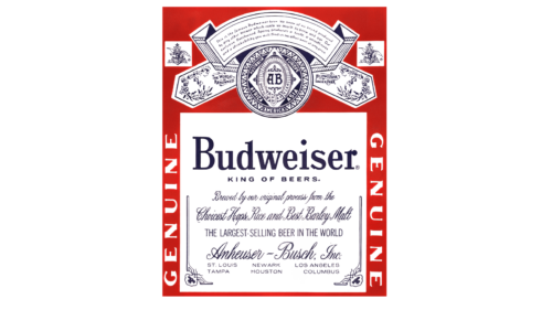The Official Budweiser logo