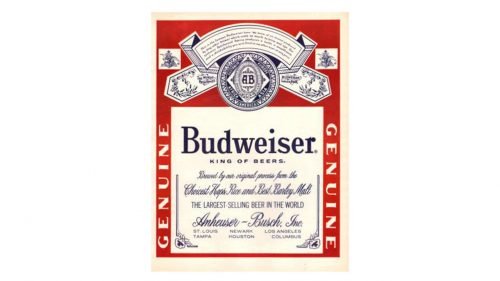A version of the Budweiser logo