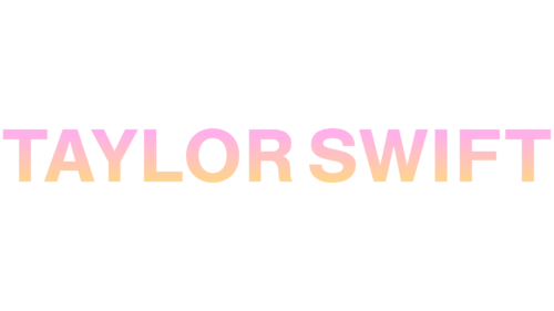 Taylor Swift Logo In Pink