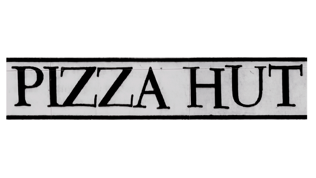 pizza hut logo 1973