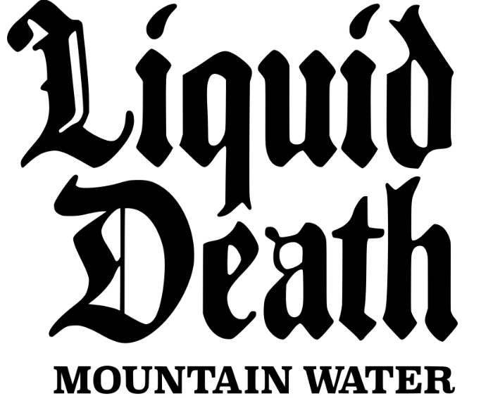 The Current Liquid Death Logo