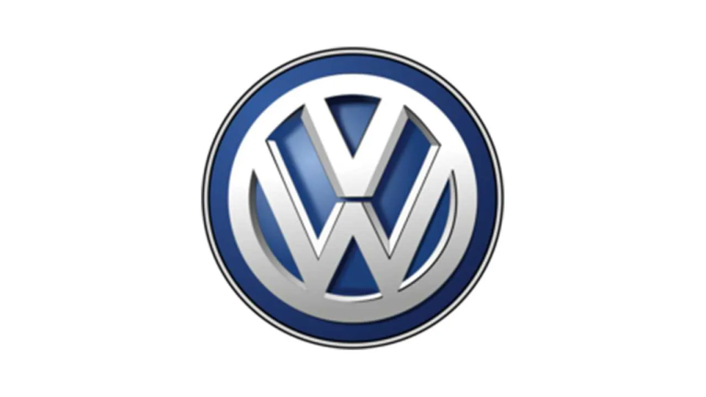 2012 updated Volkswagen logo