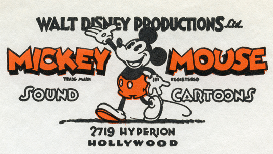 Original Disney logo 1923
