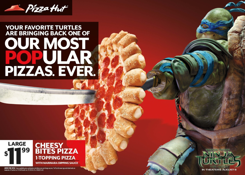 ad for pizza hut