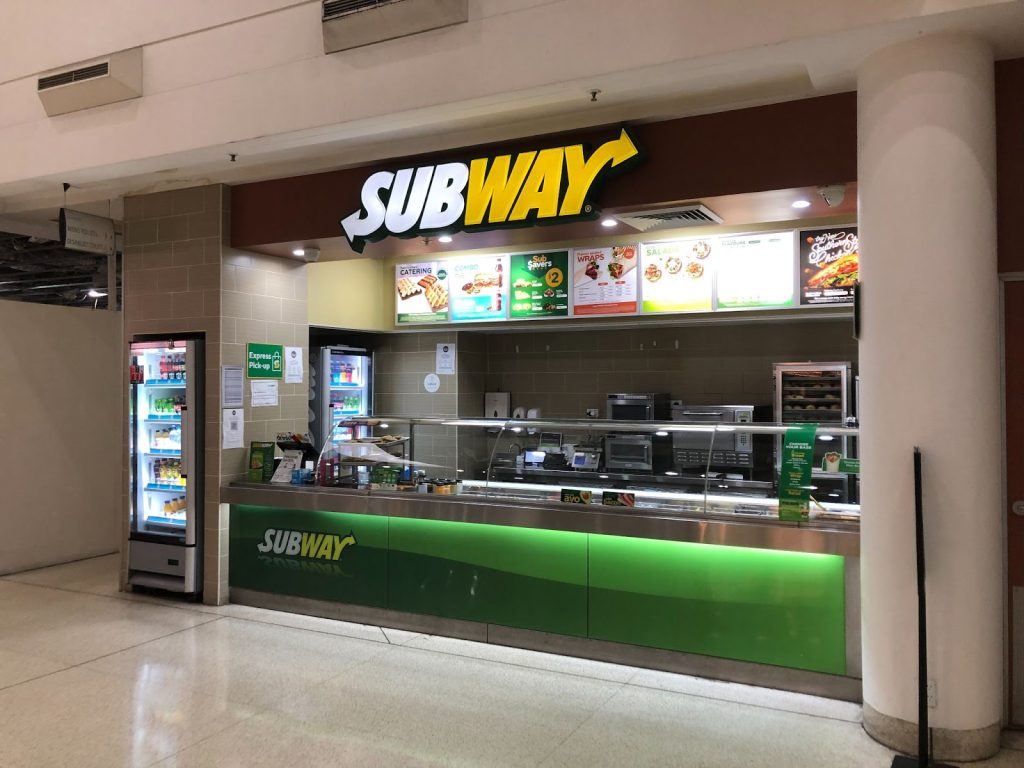 Subway sandwhich shop