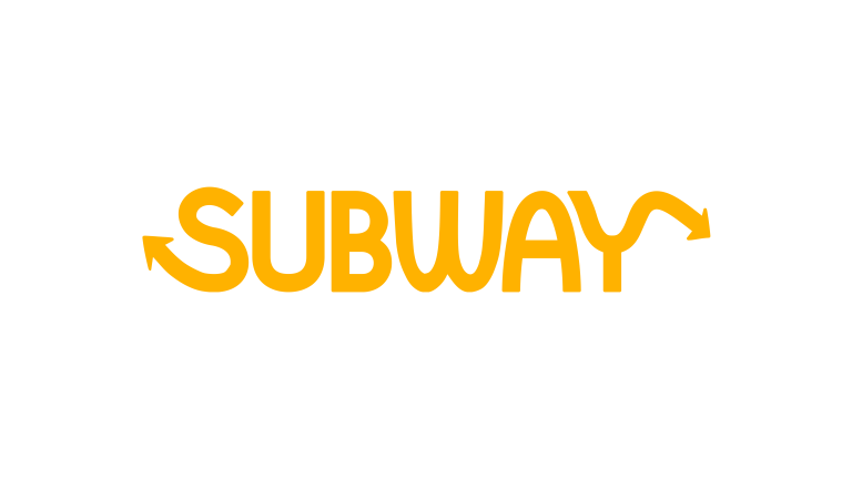 Subway with yellow text
