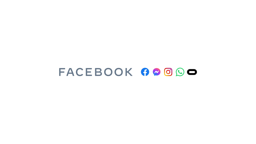 facebook, meta, instagram and whatsapp logos
