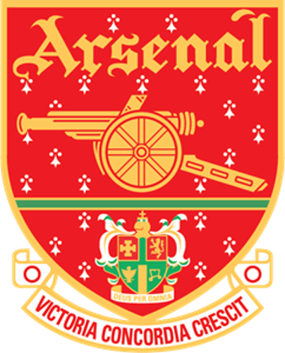 Arsenal Logo with yellow in 2001