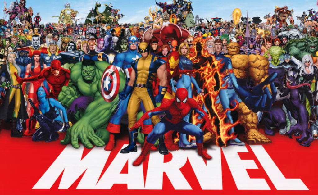 Official Marvel characters
