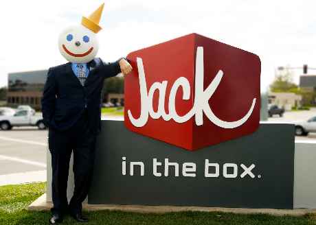 Jack and the Box Logo on sign