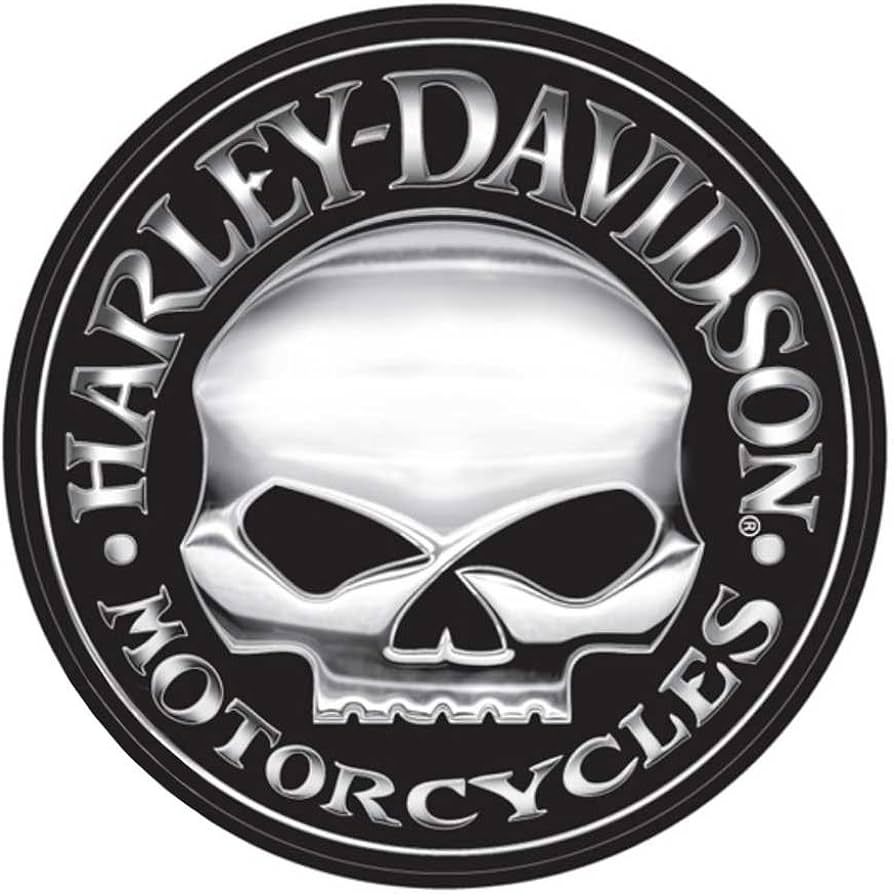 Harley Davidson skull logo