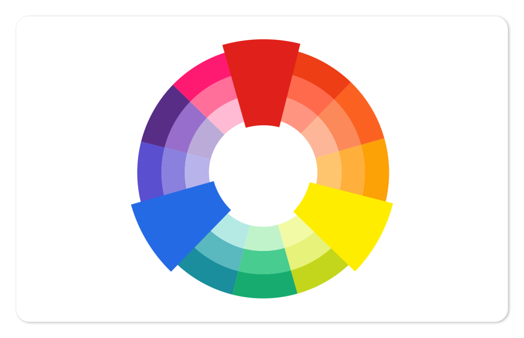 Image of a color wheel